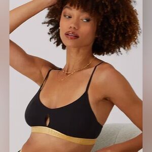 Hanes Originals Super Soft Women’s Scoop Bralette Wire & Padding Free Size XL